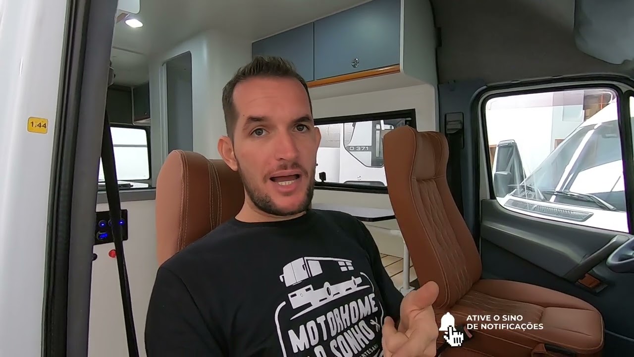 Bancos para Motorhome com base giratória #198