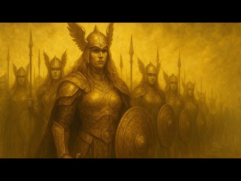 VALKYRIES - English + Old Norse (Lyrics video) 