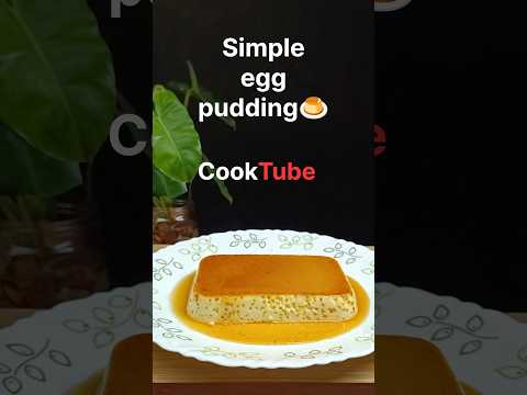 SIMPLE EGG CARAMEL PUDDING RECIPE | Egg pudding recipe | pudding recipe 🍮