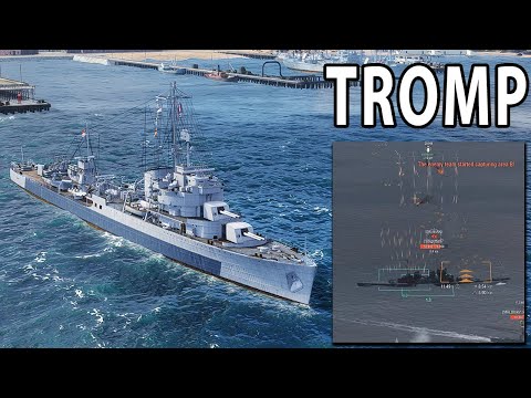 Tromp: The Airstrike Destroyer - World of Warships