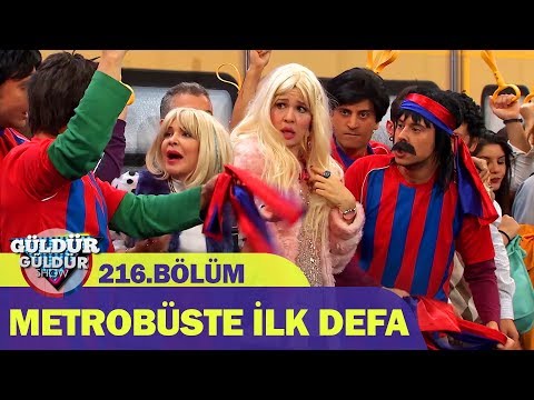 Güldür Güldür Show 216.Bölüm - Metrobüste İlk Defa