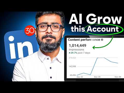 How I Got 400 Followers From Just 1 Post Using AI on LinkedIn LinkedIn Tutorial 2026 اردو हिंदी