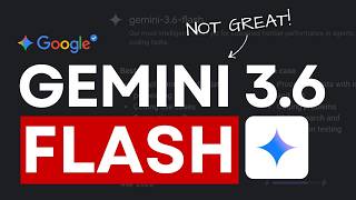 Gemini 3.6 Flash is Here But It's Not Great, Where's 3.5 PRO?