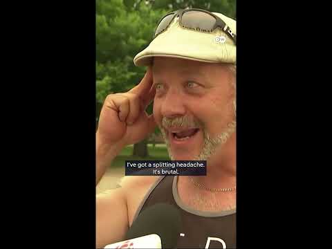 Train crew in Canada surrounded by wildfires | DW News