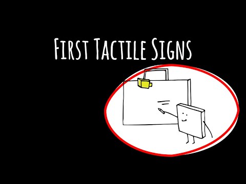How to Sign Tactile in BSL