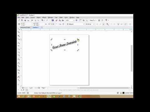 CorelDraw X7 Tutorials Transparency Tool