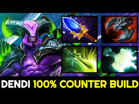 DENDI Faceless Void — 100% Counter Build Destroyed Phantom Lancer 7.27 Dota 2