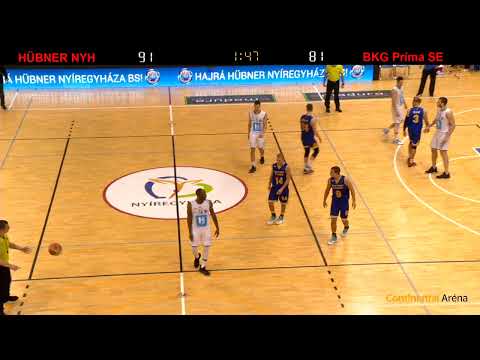 Hübner-Nyíregyyáza BS - BKG Príma SE Férfi Bajnoki Mérkőzés