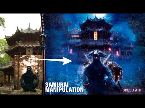 SAMURAI PHOTOSHOP MANIPULATION (LEARN MY SIMPLE HACKS) #PHOTOSHOP MANIPULATION#