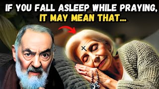 This Become Very Harmful! ⚠️ What Padre Pio Said About Sleeping During the Rosary!