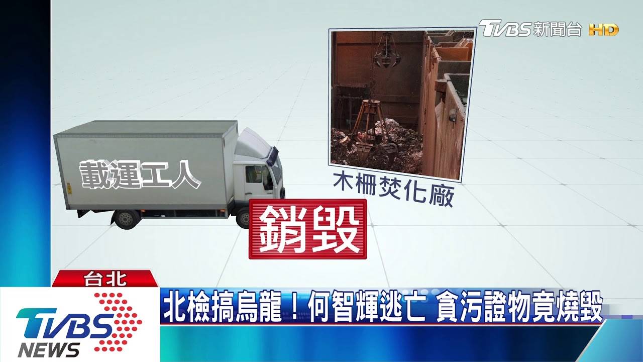 北檢搞烏龍!何智輝逃亡 貪污證物竟燒毀