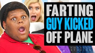 FARTING GUY Stinks Up Airport and Kicked Off Plane