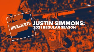 Justin Simmons' top plays of the 2021 regular season