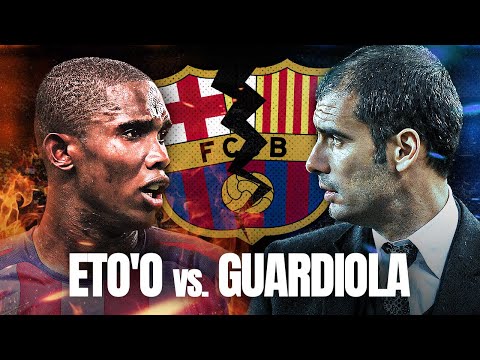 Why do Eto'o and Guardiola hate each other?