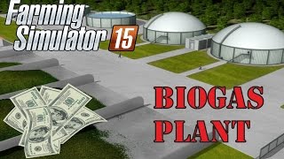 Farming Simulator 2015 Biogas Plant [ Selling Silage ] Gameplay and Commentary 1080p