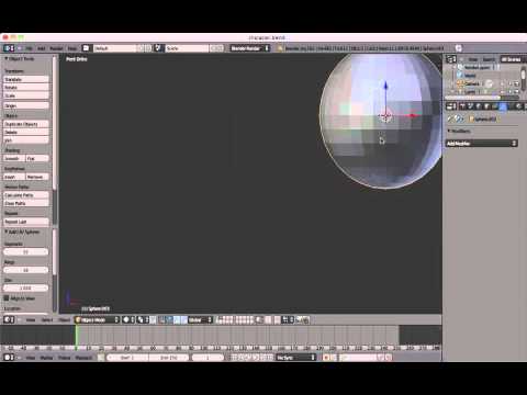 Beginners Blender 3D: Tutorial 19 - Modeling a Character