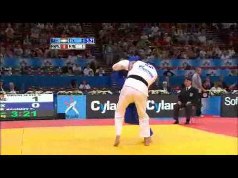 JUDO 2011 World Championships: Farkhod Rakhimov (TJK) - Srdan Mrvaljevic (MNE)