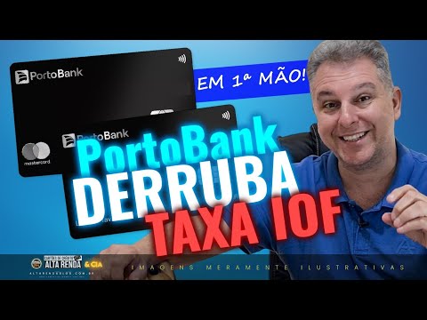 💳NOVIDADE AOS CARTÕES PORTO BANK! AGORA OS CARTÕES PORTO COM ZERO IOF EM COMPRAS INTERNACIONAIS.