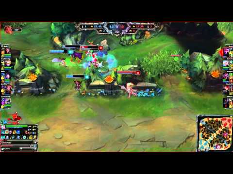 Janna outplayed and outsmarted the whole enemy team