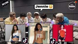 Download lagu BTS REACT JENNIE TIKTOK EDITS mp3