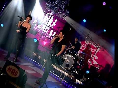 Sakis Rouvas with Galia @ Mad Secret Concert on Mad BG [2009]