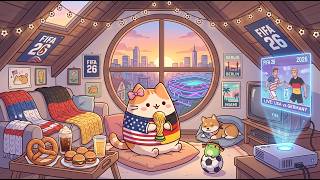 Mochi World Cup Cozy Attic 🏠 Cozy Lofi Beats for Deep Focus & Study 🎧 Calms Your Mind