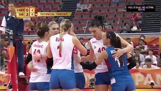 Download lagu Serbia women's national volleyball player Bianka Busa match footage mp3
