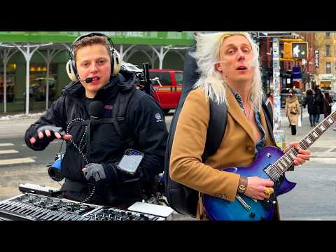 New York Crowd Starts To Film When We Play This