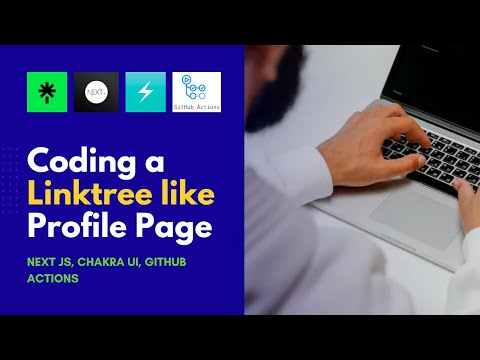 Coding My own Linktree ⚡️ | Next Js, Chakra UI, Github Actions | princepatelcodes