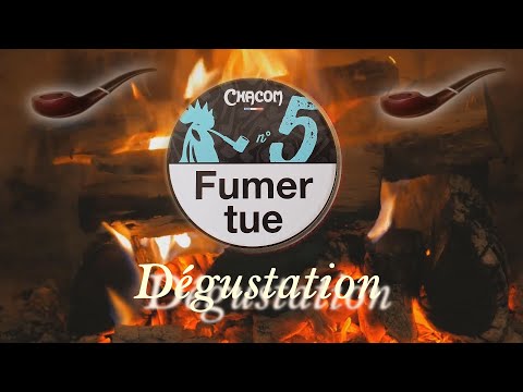 FUMER LA PIPE - DEGUSTATION CHACOM N°5 DANS UNE ROGER VINCENT SERGE GAINSBOURG