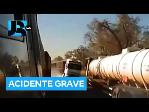 Acidente grave na rodovia deixa quatro pessoas mortas e seis feridas no Mato Grosso do Sul
