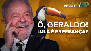 Geraldo discursa sobre Lula: a ‘esperança’ venceu a coerência
