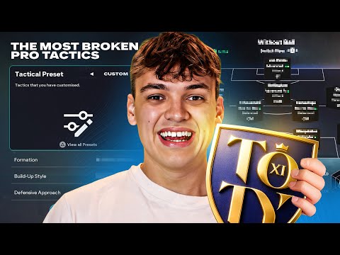 THE BEST UPDATED CUSTOM TACTICS TO USE FOR TEAM OF THE YEAR!