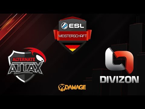 CS:GO - ALTERNATE aTTaX vs. DIVIZON - ESL Sommermeisterschaft 2018 - Tag 1 - Overpass