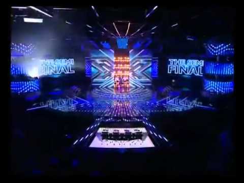 Dermot OLearys Dancing Entrance - The X Factor 2011 The Semi Final Series
