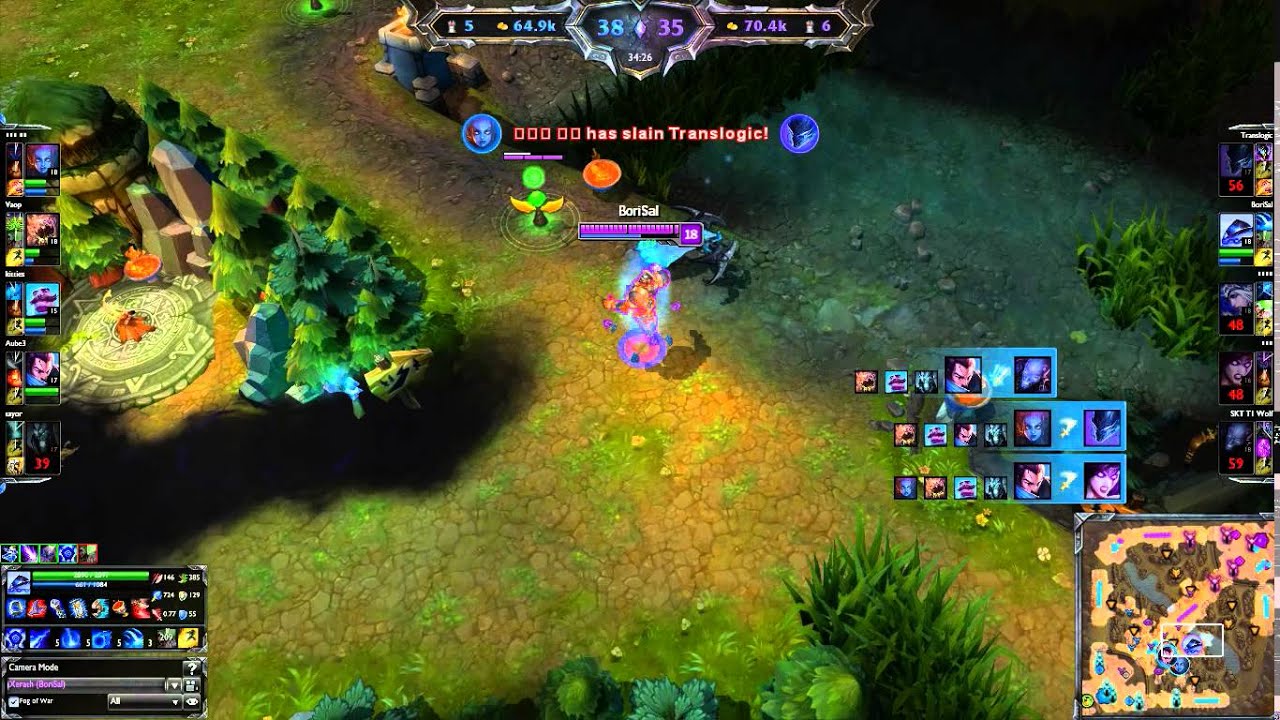 Liên Minh Huyền Thoại: Xerath 1 mình cân team quá ghê