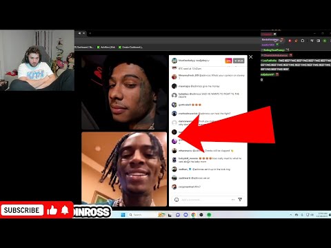Adin Ross Reacts To Blueface Vs SouljaBoy