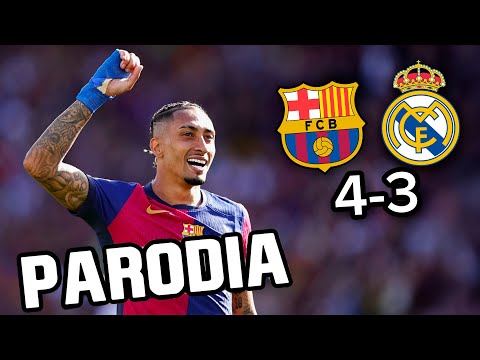 Canción Barcelona vs Real Madrid 4-3 (Parodia capaz (merengueton) - Alleh & Yorghaki)