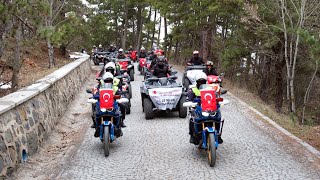 Motor Ve ATV Tutkunları Yozgat'ın Eşsiz Doğa Güzelliklerini Gezdi