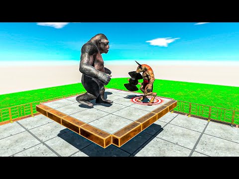 New Goro vs Minotaur - Animal Revolt Battle Simulator