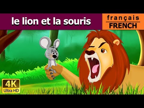 Le Lion et la Souris | Lion and the Mouse in France | Contes De Fées Français |@FrenchFairyTales