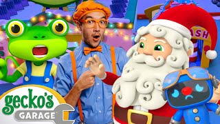 We Wish You a Merry Christmas | Gecko&#39;s Garage ft.@Blippi - Educational Videos for Kids | Kids Songs