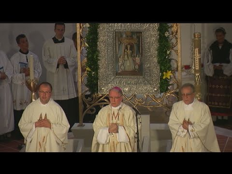 Posveta crkve PBDM Voćin, 14.8.2011. video vremeplov