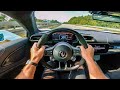 POV: Maserati MC20 full throttle try on german Autobahn
