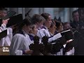 WATCH: Armed Forces Chorus, Cathedral Choir perform Navy hymn 'Eternal Father' | Carter Funeral