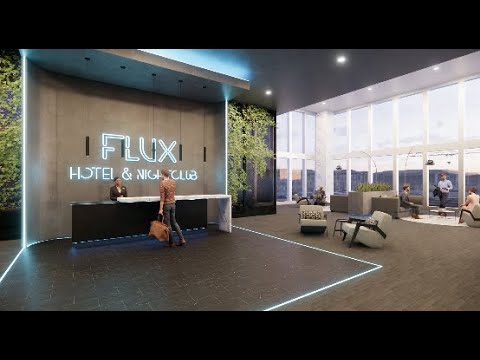 FLUX - Hotel & Nightclub | Senior Interior Design Project 2021 | University of Florida