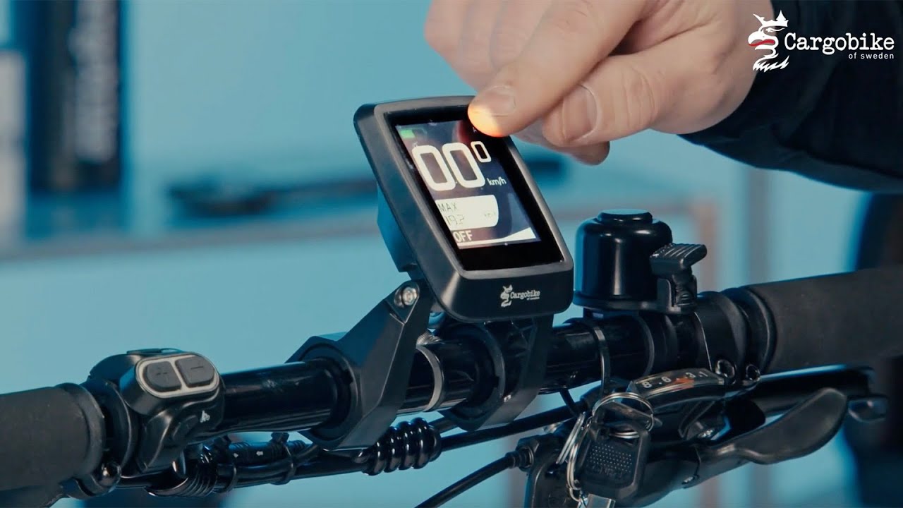 So funktionieren die Fernbedienung und die Anzeige für Cargobike DeLight