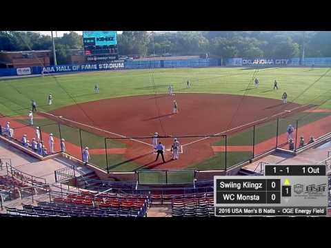 8-28-2016 USA Softball Men's B National Championship - OGE Energy Field