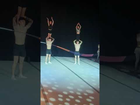 2021 Spelthorne Gymnastics Christmas Display - Circus 유나 직캠