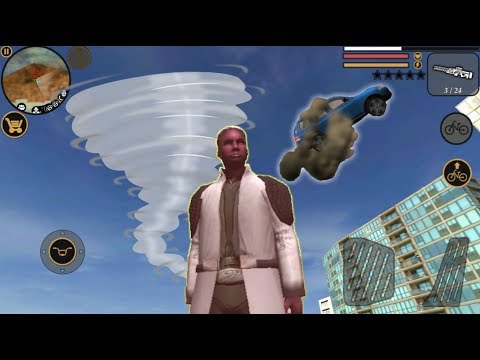 ► Wind Hero#2 (Naxeex LLC) Tornado Superhero Bad Police Rescue Mission Best Open World Mobile GTA